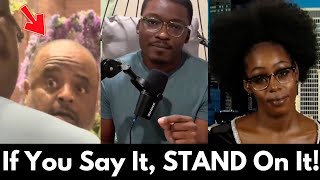 Chicago Activist CONFRONTS Roland Martin at DNC Over Democrat Loyalty and Disrespect [upl. by Adialeda]