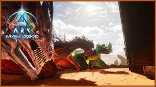 HIGH LEVEL WYVERNS  Ark Survival Ascended Scorched Earth 12 [upl. by Adnirod]