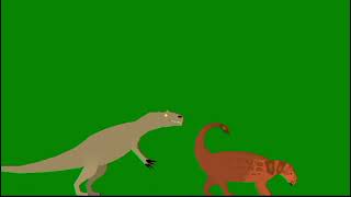 Allo vs anky sticknodes dinosaur [upl. by Margery]