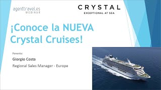 Conoce la NUEVA Crystal Cruises [upl. by Beyer]