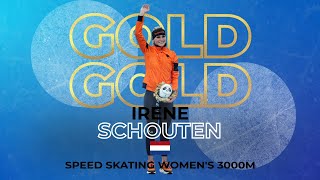 Irene Schouten NED  Women 3000m Gold Medalist  Beijing 2022  UpAgain [upl. by Pet25]