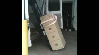 One man loads FireKing file into a van [upl. by Penelopa]