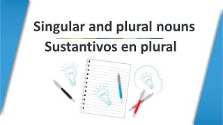 12 Sustantivos en plural en ingles [upl. by Eibo320]