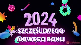 Życzenia noworoczne 2024 Wyślij życzenia na nowy rok [upl. by Refinney]