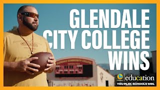 You Play Schools Win Glendale City College Football [upl. by Ecyarg]