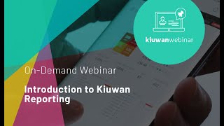 Introduction to Kiuwan Reporting [upl. by Noyr]