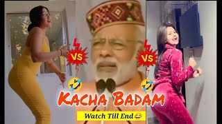 Kacha badam Trending Viral song  Anjali arora vs Sofia ansari kacha badam anjali arora kacha badam [upl. by Elleniad]