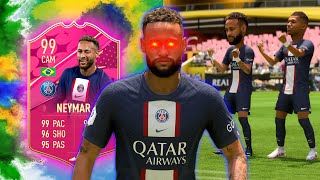 99 Neymar Is Overpowerd In FIFA 23 [upl. by Ttirrem]