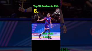 Top 10 Raiders in Pro Kabbadi  PKL Season 11 Most Raid Points Table  Pro Kabbadi Season 11 [upl. by Aititel653]