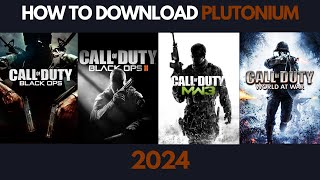 HOW TO DOWNLOAD PLUTONIUM IN 2024 BO1 BO2 MW3 WaW [upl. by Aushoj]