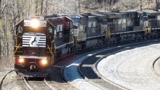 NS 961 at Horseshoe Curve A LOUD 507 at HSC [upl. by Broome]