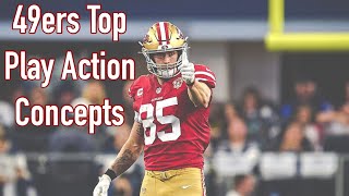 49ers Play Action Pass Concepts Week 1  2021 [upl. by Yhtommit]