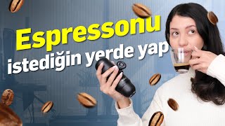 Wacaco Minipresso Gr Manuel Espresso Makinesi İncelemesi [upl. by Undry]