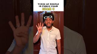 Types Of People in Public Exam 4  shorts naaluvithamaravindh school exam typesof [upl. by Rind570]