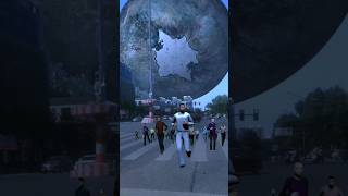 Planet Falling earth 2 Solar System exoplanet VFx planets vfxshorts viralvfx kinemaster vfx [upl. by Gorlicki]