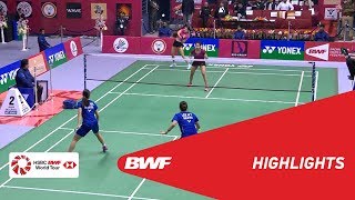 SYED MODI INTERNATIONAL BADMINTON CHAMPIONSHIP 2018  WD  F  HIGHLIGHTS  BWF 2018 [upl. by Anirtep364]