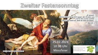 Gottesdienst 25022024 Stadtpfarrkirche Hammelburg [upl. by Rammus]