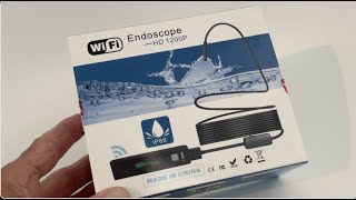 Unboxing the wifi endoscope for iPhone [upl. by Chesney]