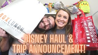 Disney Collective Haul  A Trip Announcement March 2021 [upl. by Nal]