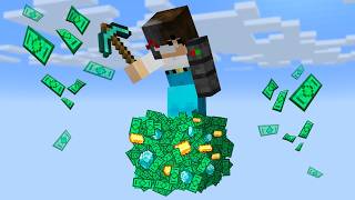 Minecraft But Its On 1 Money Block [upl. by Lizabeth576]