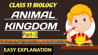 Animal kingdom Chapter4  Class11  Part3  Smarttopperstudy [upl. by Ahselet]