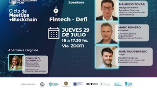 Ciclo de MeetUps Blockchain 2021  FintechDefi [upl. by Chor]