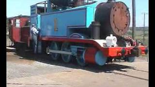 Strasburg 2 shifting BEDT 15 aka Thomas the Tank Engine at the Strasburg Railroad [upl. by Serle251]