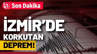 İzmirde deprem İşte o anlar [upl. by Etta]