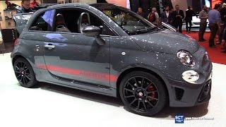 2018 FIAT Abarth 695 XSR Yamaha  Exterior Interior Walkaround  2017 Geneva Motor Show [upl. by Troy]