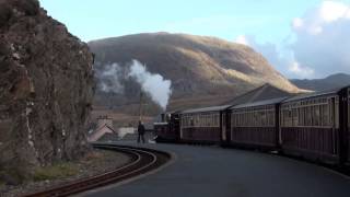 Ffestiniog Railway  Minffordd to Blaenau Ffestiniog 7th November 2013 [upl. by Aitan]