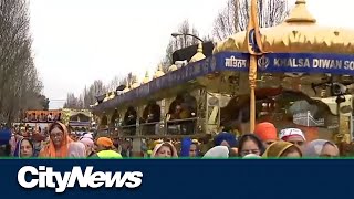 Vancouver’s Vaisakhi parade returns after 3 years [upl. by Aidyn]