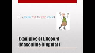 Les Adjectifs Réguliers [upl. by Liliane]