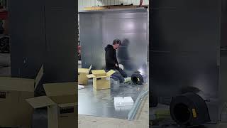 Building A Powder Coating Oven Part 1  Columbia Coatings Kool Koat Oven [upl. by Gildus]