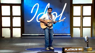 Indian Idol Audition Clip  Ayushman  Vishal Dadlani Shreya Ghosal Badshah [upl. by Erapsag]