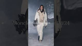 Moncler Grenoble FallWinter 2024 collection unveiled in St Moritz shorts moncler [upl. by Aikemat]