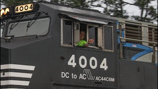 BacktoBack Special Trains on the NS Southern West District  July 8 2024 [upl. by Anua553]