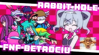 🎵🐇FNF BETADCIU Rabbit Hole But Every Turn A Different Character Is Used🐇🎵 DECO27 [upl. by Nylsor]