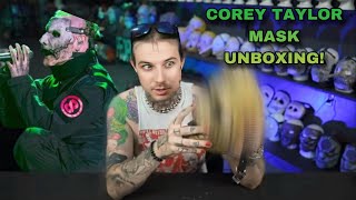 COREY TAYLOR SLIPKNOT MASK UNBOXING [upl. by Ahsoj]