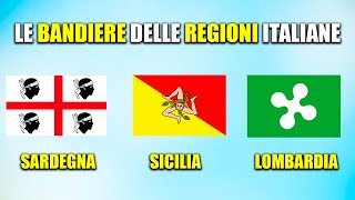 Le BANDIERE delle REGIONI ITALIANE e il loro SIGNIFICATO [upl. by Appel]