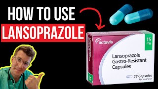 Doctor explains how to take LANSOPRAZOLE Prevacid including uses doses side effects amp more [upl. by Naleek403]