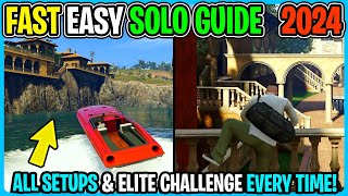 Updated 2024 SOLO Caypo Perico Heist Guide All Setups amp Elite Challenge Everytime [upl. by Dianuj]