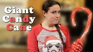 DIY Giant Candy Cane [upl. by Enilegnave]