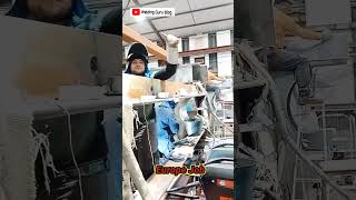 Europe Shipyard Job  Mig welding Shipyard work Europe [upl. by Nottnerb]