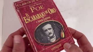 EL ESCARABAJO DE ORO Y OTROS CUENTOS  EDGAR ALLAN POE  CLASICOS DE BOLSILLO  LIBRO [upl. by Redfield]