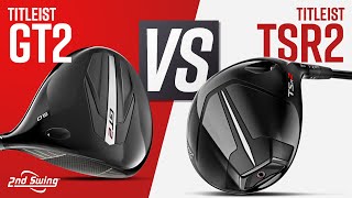 TITLEIST GT2 vs TITLEIST TSR2  Titleist Drivers Comparison [upl. by Ashli]