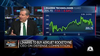 L3Harris Technologies CEO on how the acquisition of Aerojet Rocketdyne will benefit everyone [upl. by Eleda122]