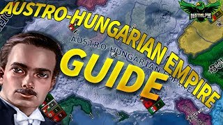 HOI4 How to Restore the AustroHungarian Empire Guide Austria Hungry Tutorial [upl. by Domonic]