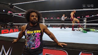 Xavier Woods HEEL TURN on Kofi Kingston WWE RAW Highlights Today [upl. by Cowden]