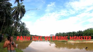 PATIN 12KG VS BAUNG MONSTER EKOR MERAH patin monster joeaziz mugarabas baungekormerah mantap [upl. by Einre450]