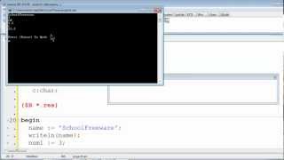 Free Pascal Program Tutorial 3  Variables and Data Types  Lazarus [upl. by Asselem]